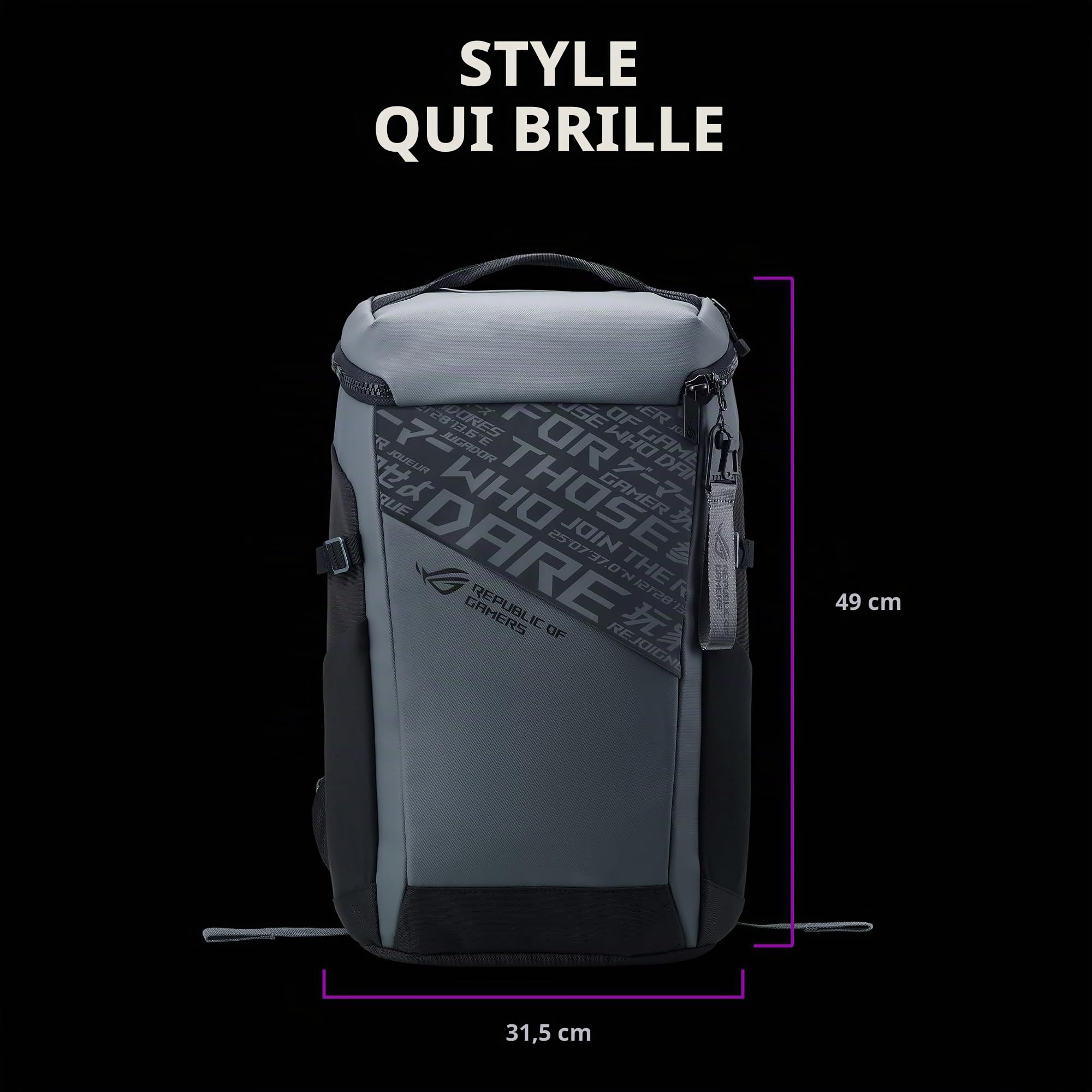 ASUS - Sac à dos ROG Ranger BP2701 Gris