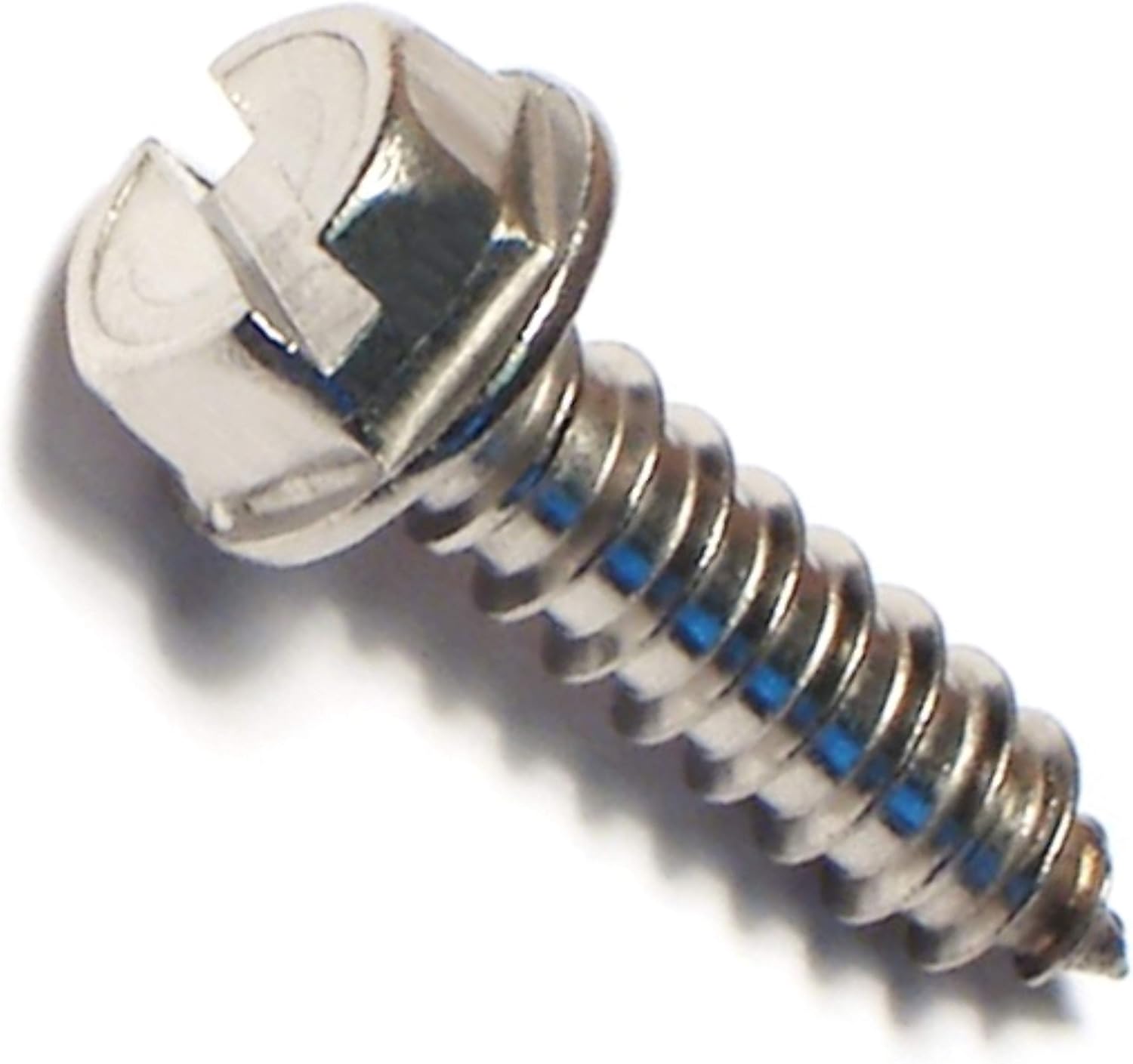 014973187712 Slotted Hex Washer Sheet Metal Screws, 12 x 3/4, Piece-20
