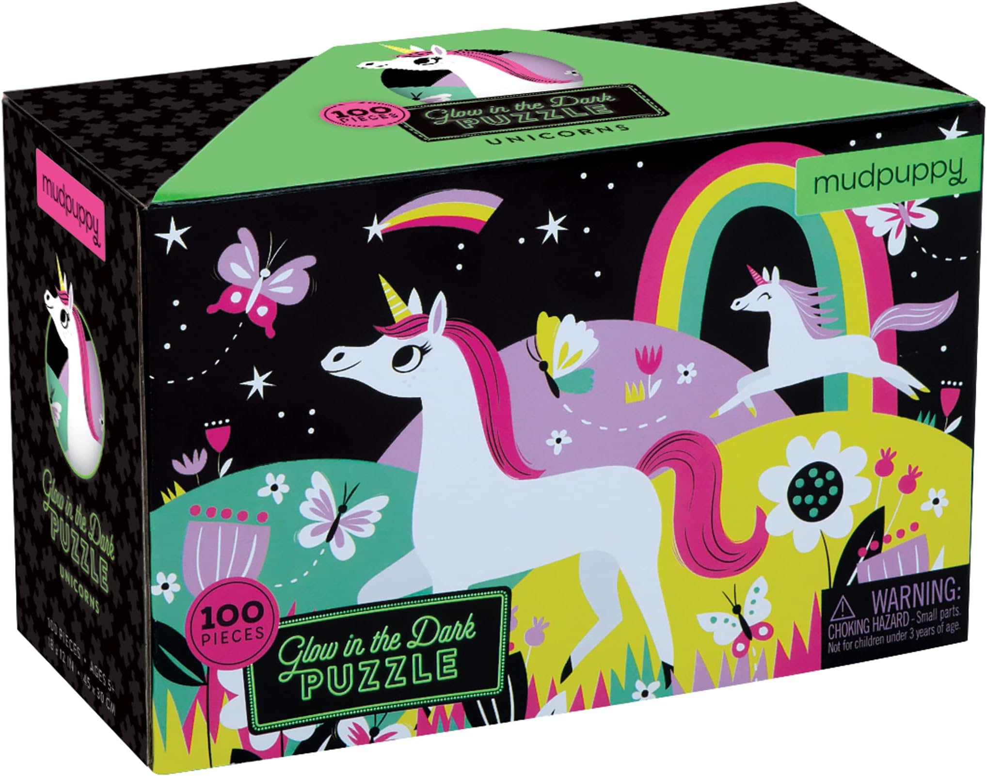 MudPuppyUnicorns Glow-in-the-Dark Puzzle