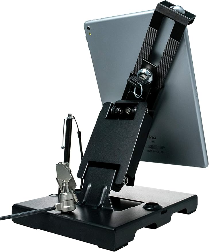 Soporte de seguridad plegable CTA Digital para tabletas 7-14 pulgadas miniatura 4