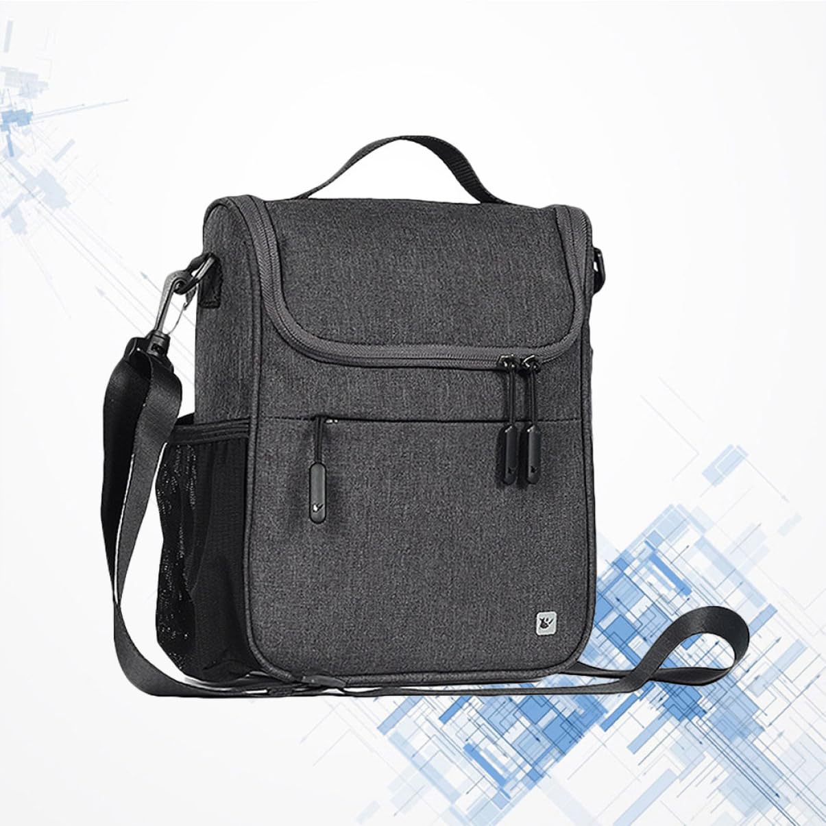Toddmomy Bolsa para Manillar de Bicicleta Gran Capacidad de Frontal para Coche Eléctrico Accesorios Profesionales de Ciclismo Cremallera Oscuro Varios Estilos