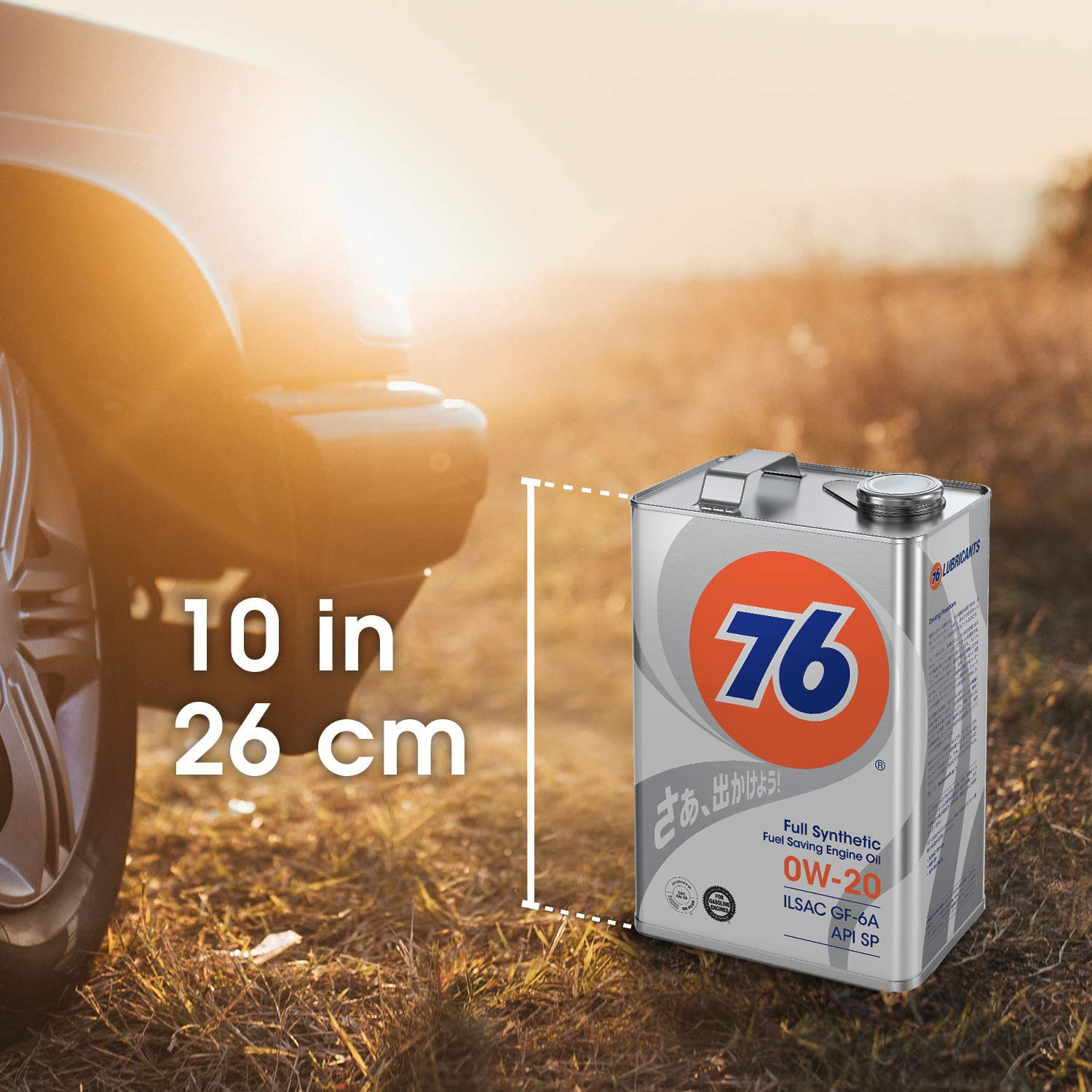 Amazon | 76 (ナナロク) エンジンオイル 0W-20 4L 4輪ガソリン車専用