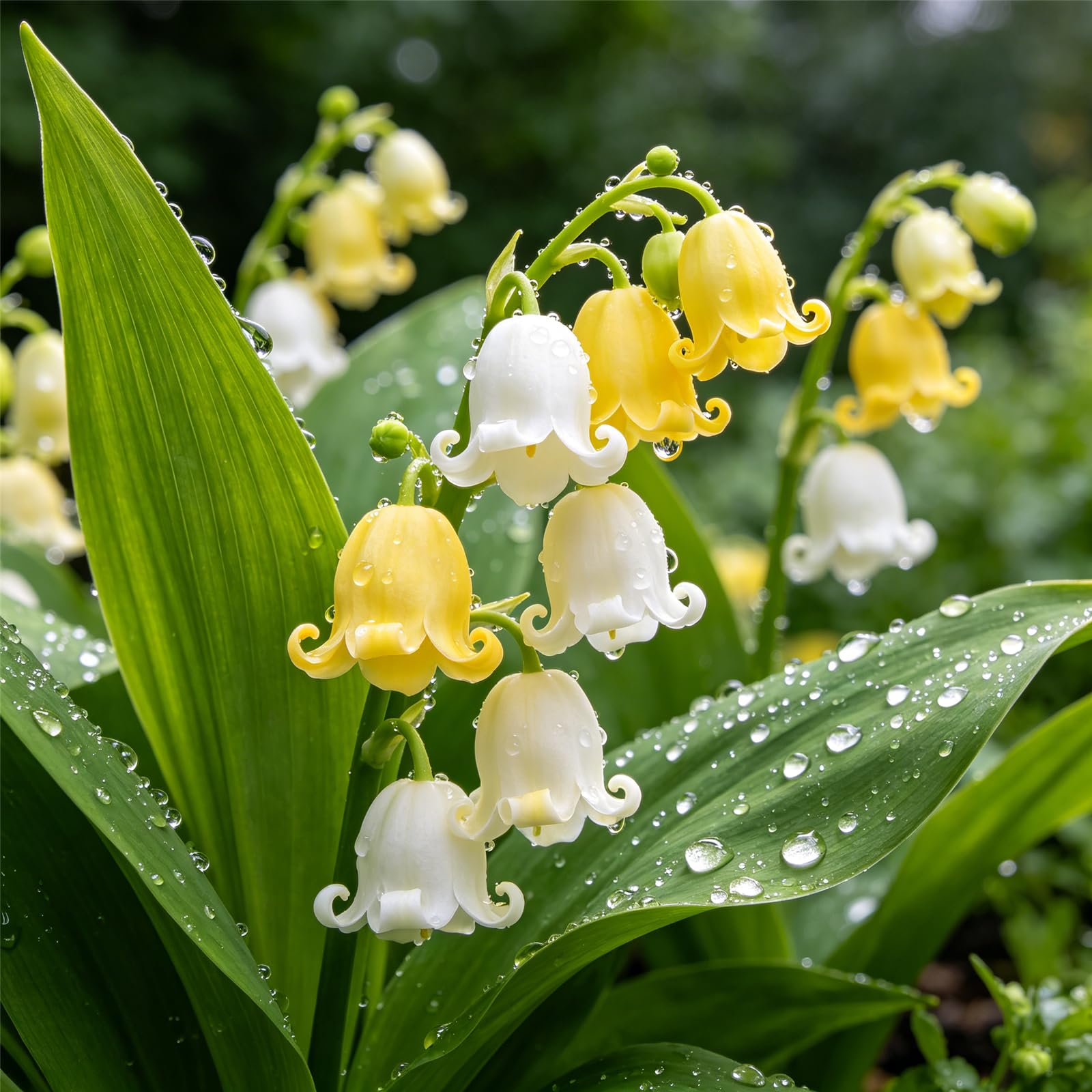 Perennial Lily of the Valley Bulbs for Planting UK-Rare Color-Grow Well-Excellent Display-Suitable for Outdoor & Indoor-5bulbs-E — image 1