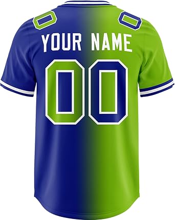 Custom Gradient Football Jersey Personalized Stitched Name Number Sports Uniform for Men Women Youth Size S-7XL