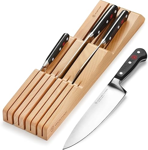 Wüsthof Classic 5-Piece In-Drawer Knife Block Set