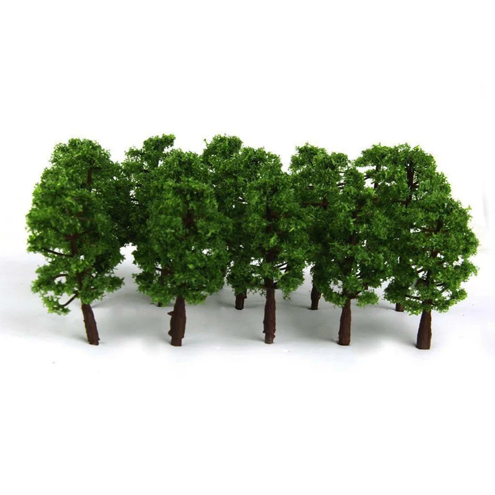 Kit de 20 arbres miniatures de 8 cm pour réussir vos décors d'architecture