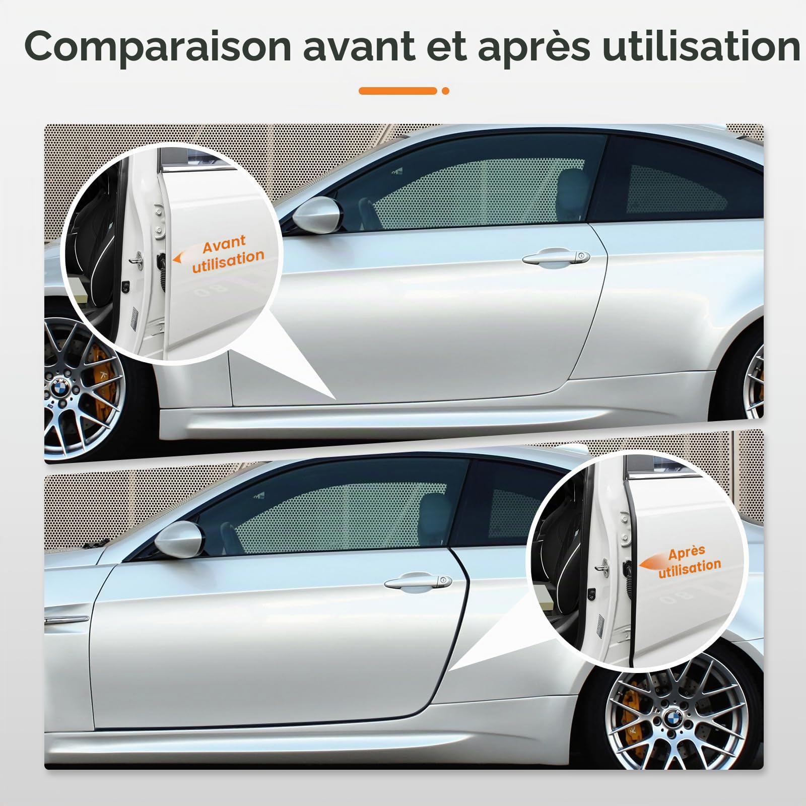 EFUTURETIME Joint de Porte de Voiture en Caoutchouc, 10m, Joint d'Étanchéité Universel de Coffre Voiture en EPDM sans Colle pour Caravane, Camion, Garage, Machine, Noir