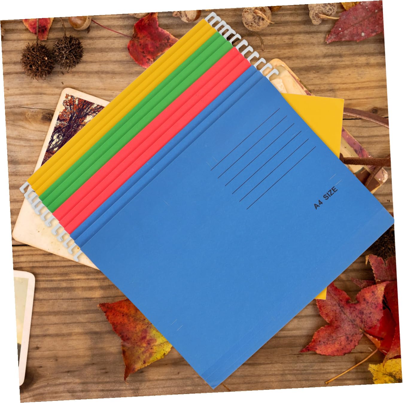 Classeur de Reçus Portable en Papier Crochets en Métal, 12pcs, Facile à Classer, Conteneur de Documents Suspendus pour Bureau et Maison