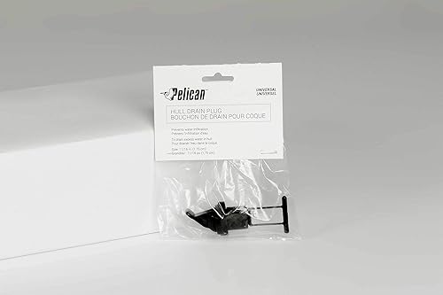 Miniatura 2 de Pelican Boats - PS0145-2 - Kayak Drain Plug with Installation Hardware - 34 inch Diameter - Compatible with Most Kayak Brands,Black