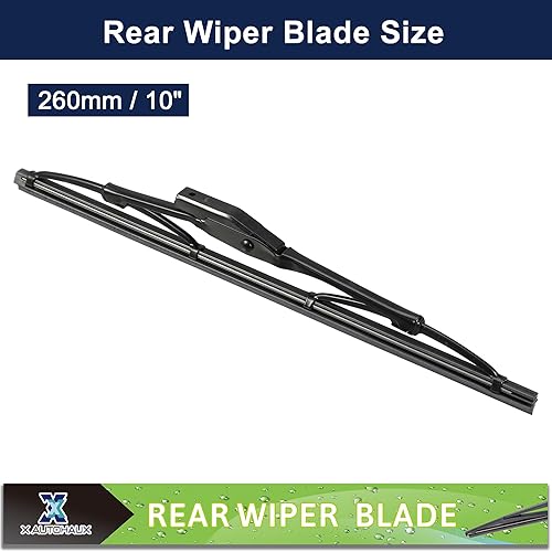 Miniatura 2 de X AUTOHAUX Repuesto de limpiaparabrisas trasero para Land Rover Range Rover Evoque 2012 2013 2014 2015 2016 2017 2018 2019