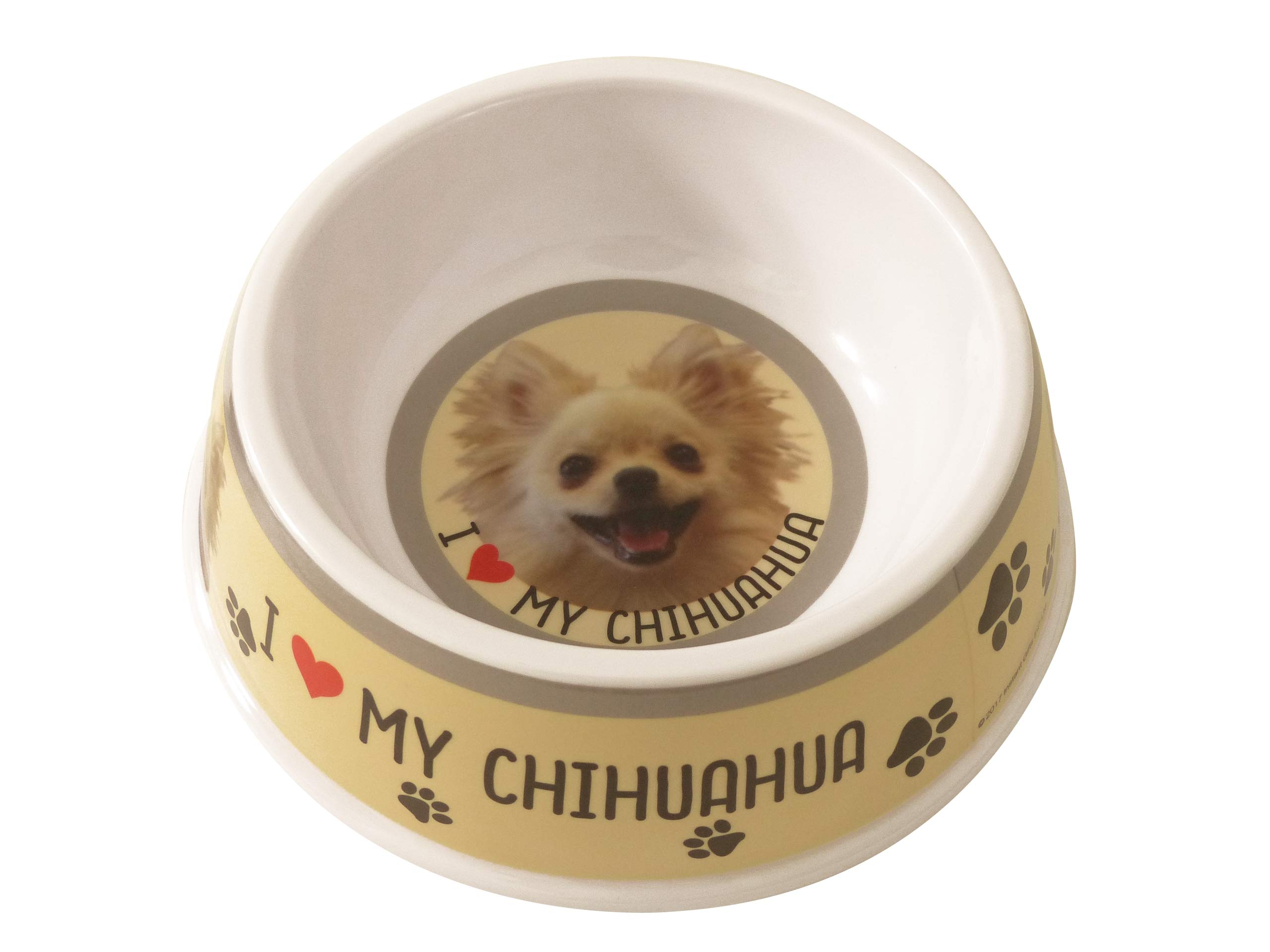 Long Haired Chihuahua Pet Bowl - Dog Bowl - 20cm