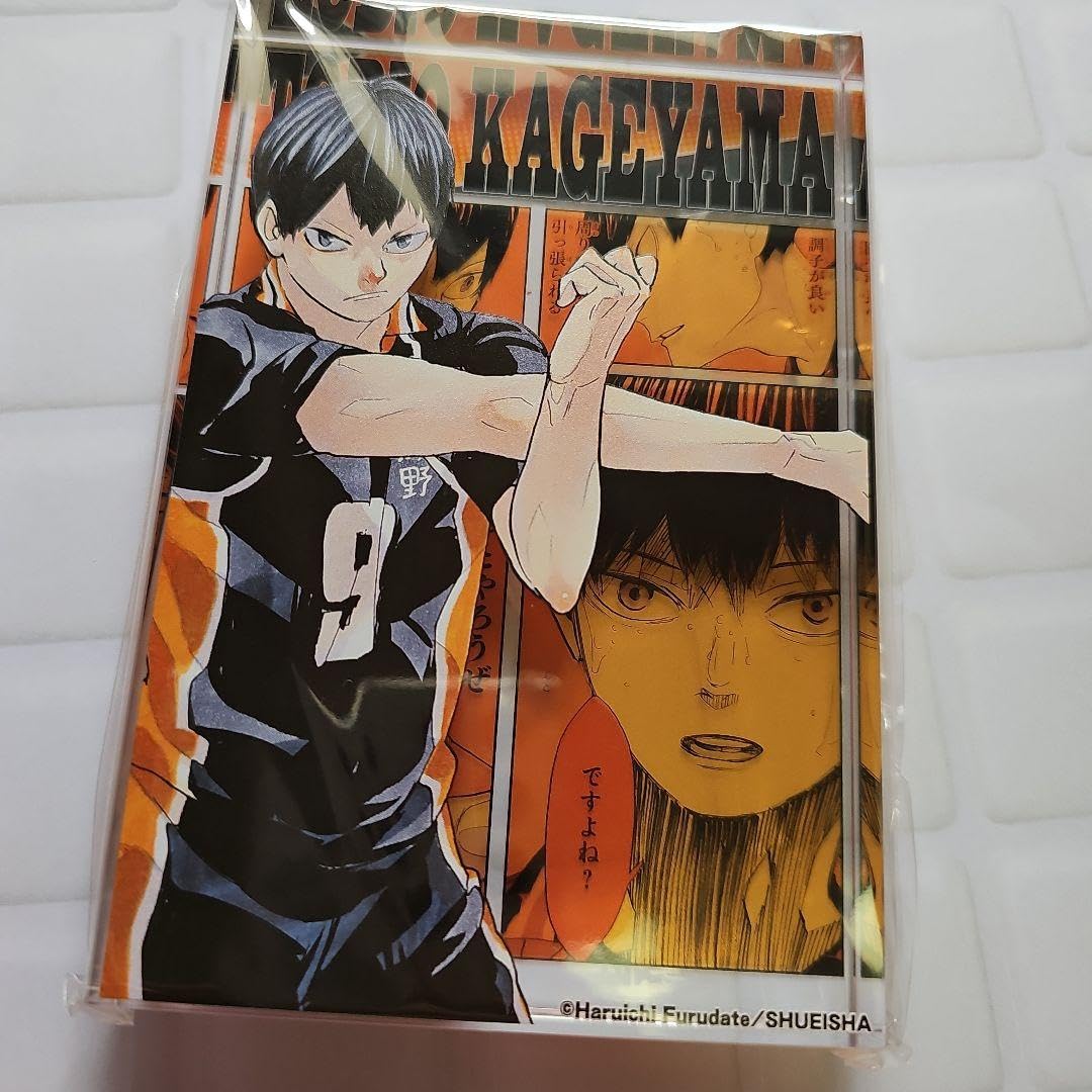 ハイキュー 影山飛雄 アクリルブロック 上海ジャンプショップ 中国限定 