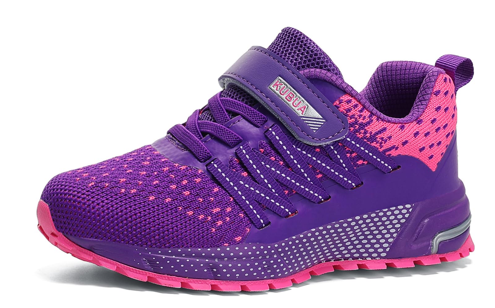KUBUA Kids Sneakers for Boys Girls Running Tennis Shoes Lightweight Breathable Sport Athletic - 2