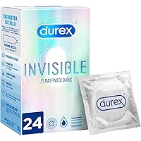 Durex Preservativi Invisible - preservativi extra sottili per una sensazione intensa