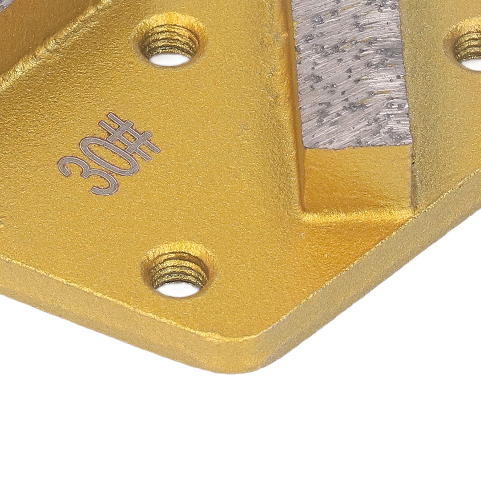 Diamentowe tarcze szlifierskie, Diamentowe tarcze szlifierskie trapezowe o ziarnistości 30, 2 zęby, 3 sztuki do usuwania farby z posadzek betonowych