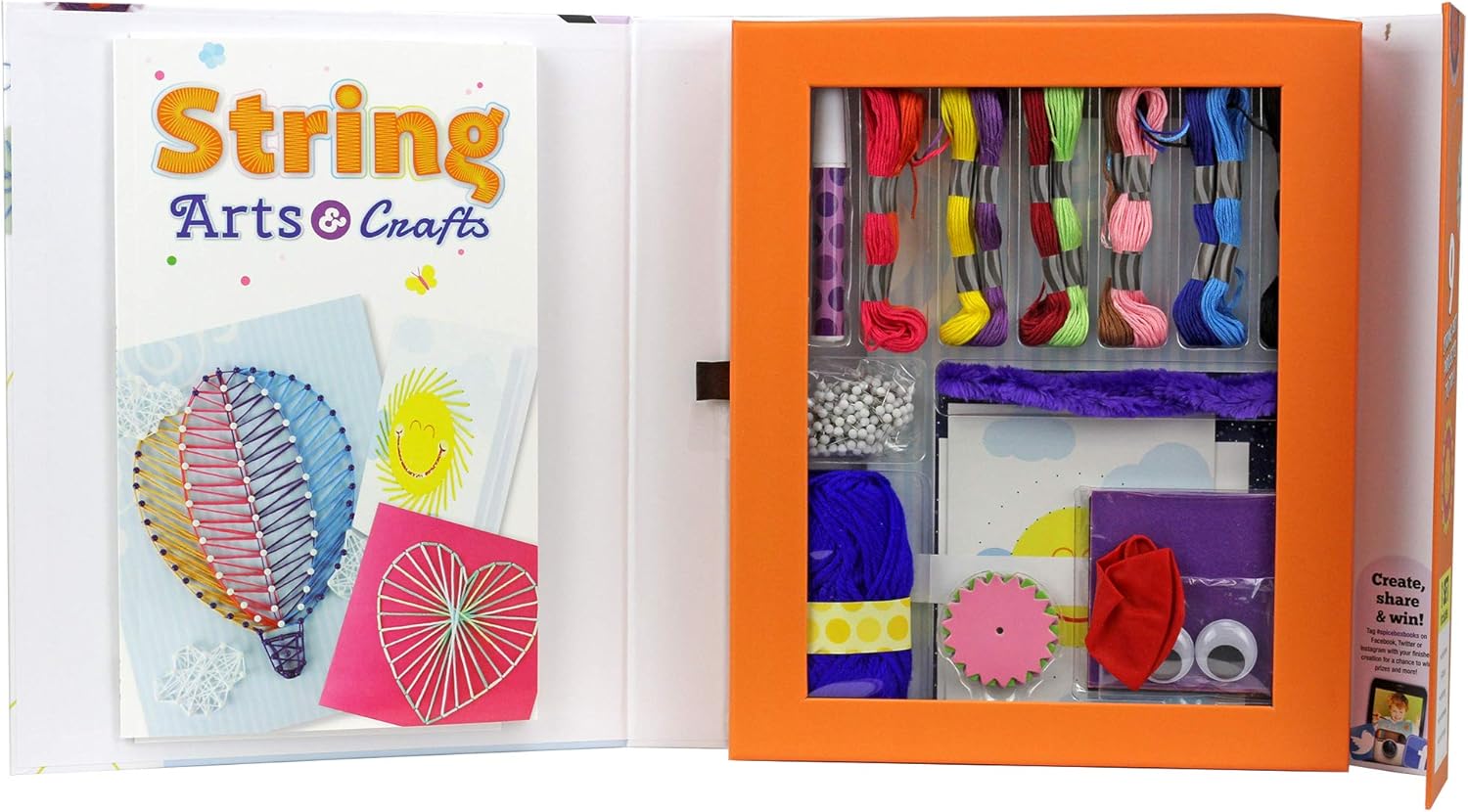 SpiceBox Kits for Kids String Arts and Crafts