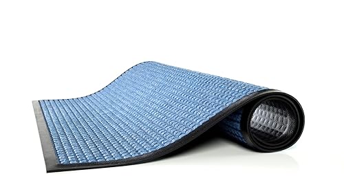 Miniatura 38 de Tapete para piso de WaterGuard con tejido rascador para limpiar de caucho y nailon, Burgundy, 1 Borgoña,Azul,Marrón,Carbón vegetal,Verde,Azul