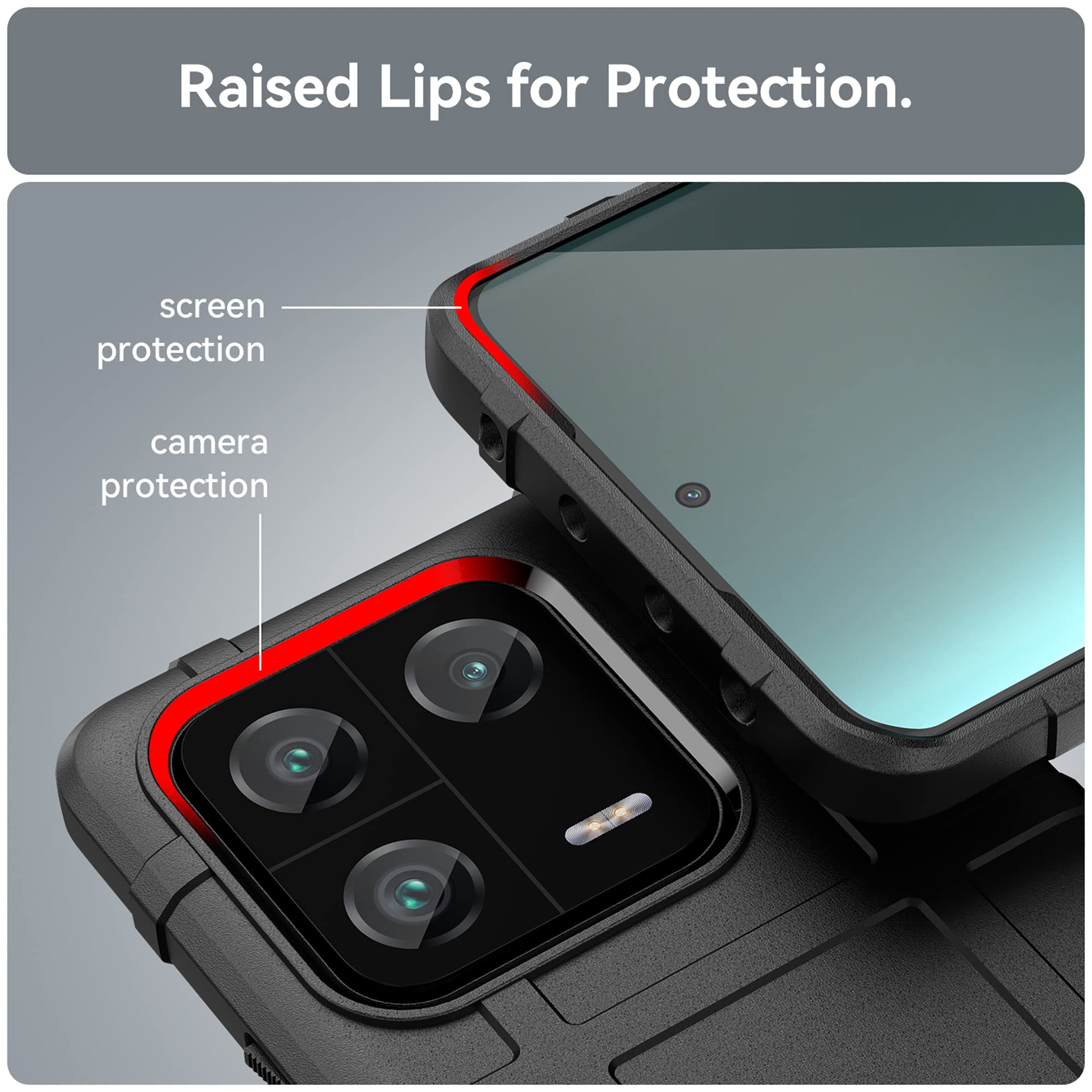 Amazon.co.jp: CCSmall Xiaomi 13 Pro用ケース 高耐久 耐衝撃 スリム