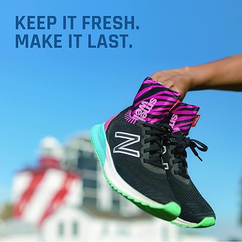 Miniatura 4 de SmellWell - Desodorante perfumado para zapatos - Eliminador de olores - Carbón de bambú activado - Bolsas purificadoras de aire - Insertos