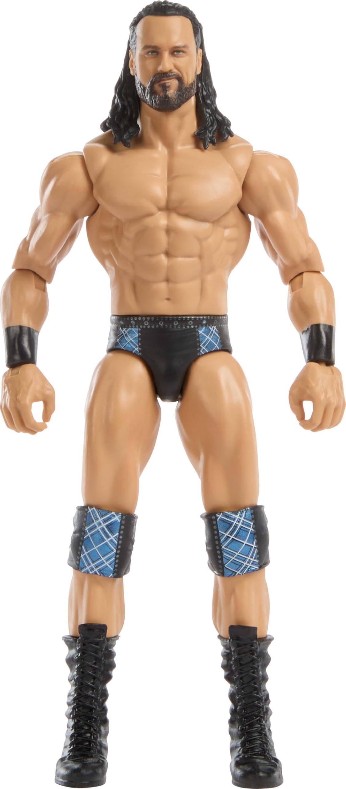Mattel WWE Drew McIntyre Action Figure, Main Event Series #157, 6-inch Collectible Superstar with 14 Articulation Points & Life-Like Look