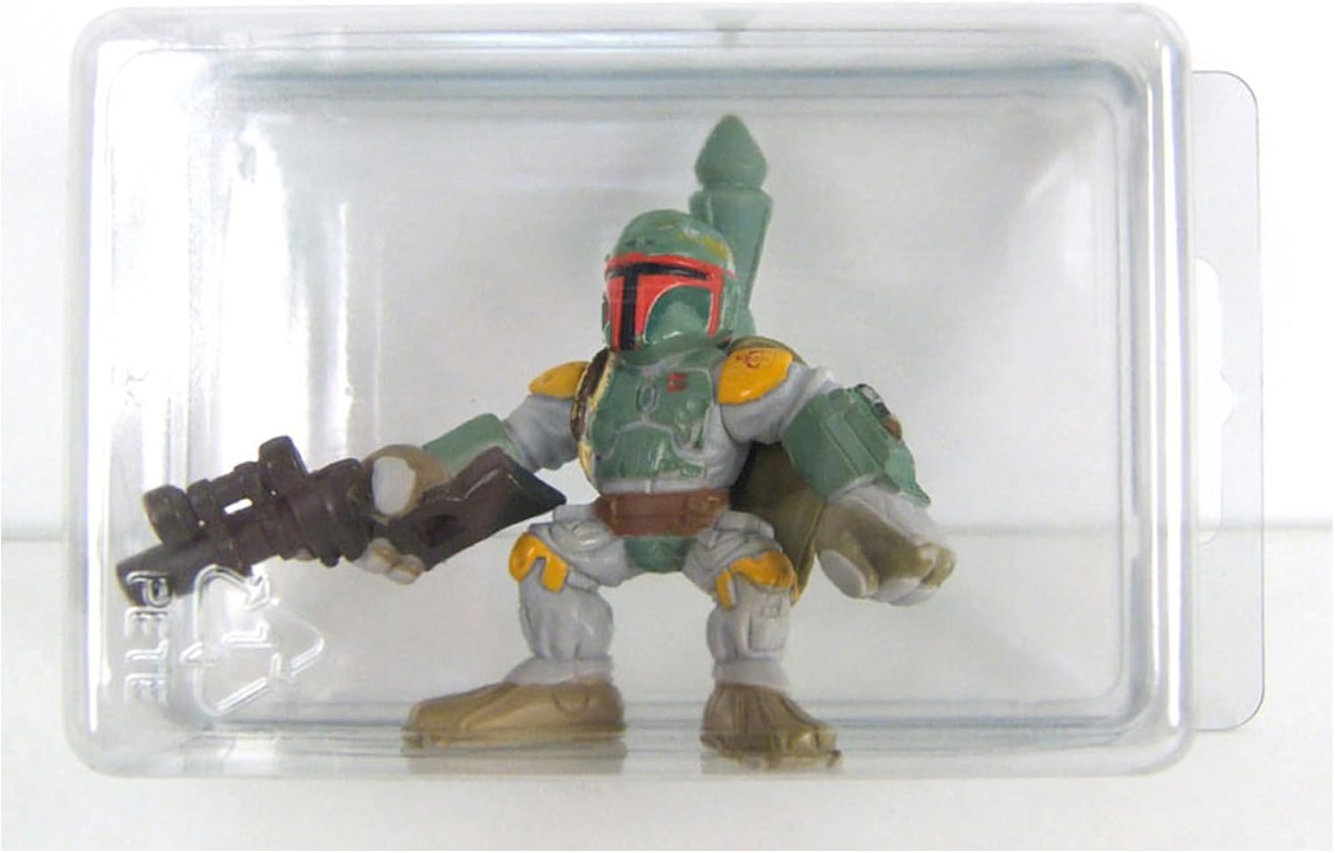 Collecting Warehouse Clear Plastic Clamshell Package/Storage Container, 3.81" H x 2.56" W x 1.88" D, Pack of 100