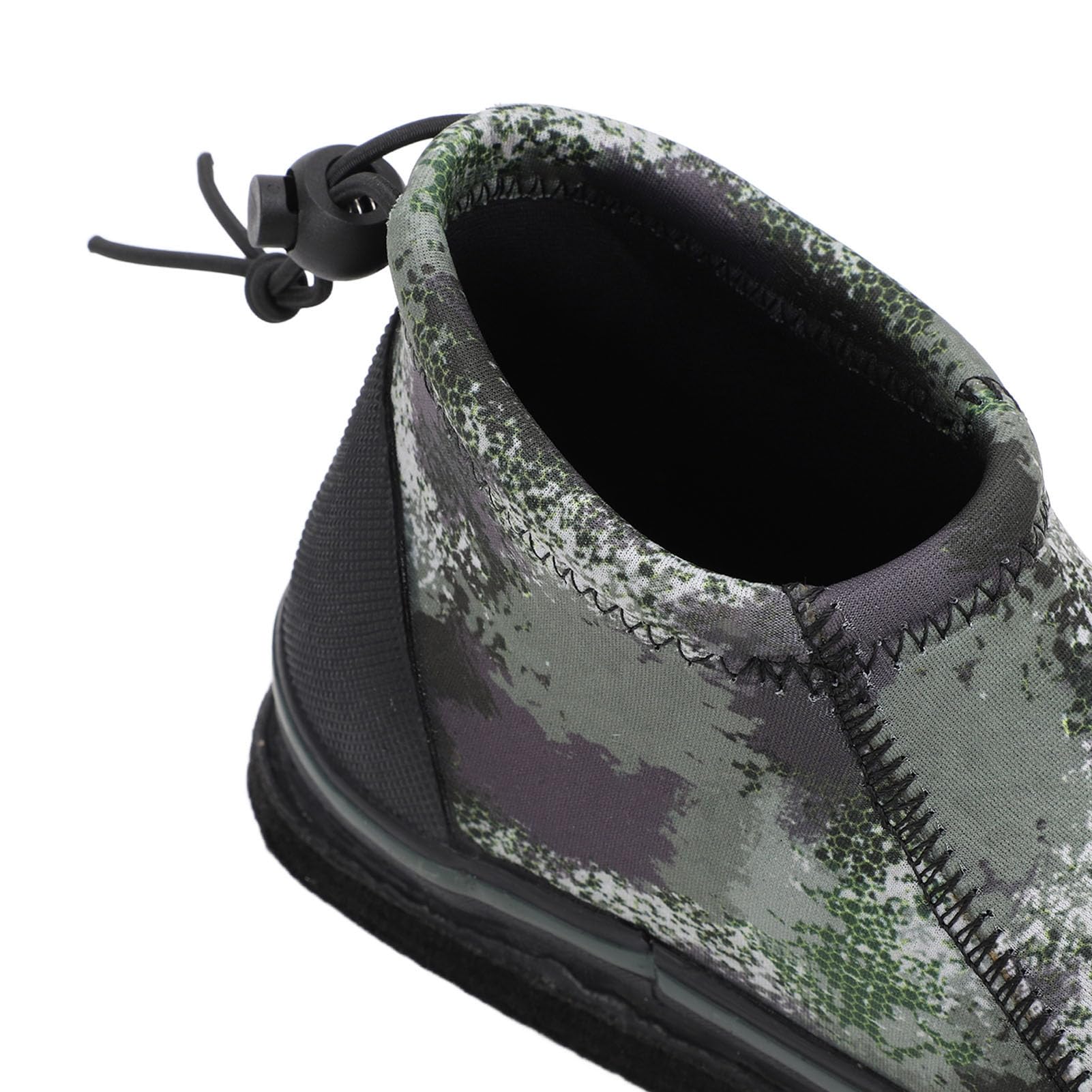 AMONIDA Scarpe da Pesca su Roccia Stivali da Pesca in Neoprene Leggero Antiscivolo con Chiodi in Acciaio per Appassionati di OD Green Confezione da 2