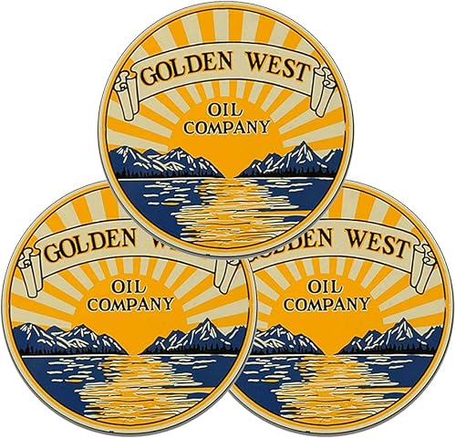 Miniatura 121 de Brotherhood Letrero de gas vintage de reproducción de letreros de metal vintage, letrero redondo de metal para garaje y hogar, 8 pulgadas de Nourse