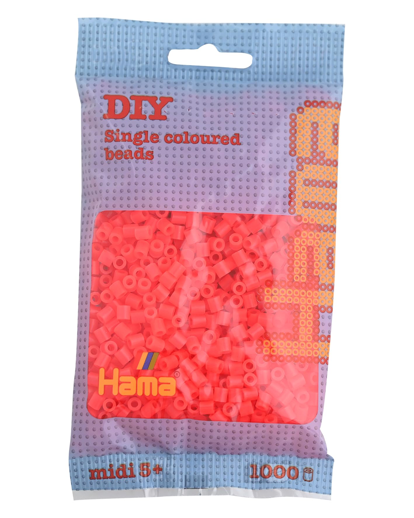 HAMA Bolsa de perlas | Aprox. 1000 cuentas midi fusibles para manualidades y mosaicos | Perlas de fusión para niños creativos 5+ | Juego de arte y decoración | Light Blue — view 54