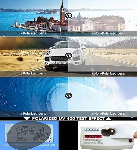 Miniatura 6 de Dollger Gafas de sol polarizadas redondas para hombres y mujeres, gafas de sol retro de metal pequeño círculo hippie