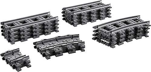 Miniatura 7 de Lego City Set of 3 60337 Passenger Express Train, 60238 Turnouts & 60205 Rails