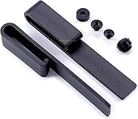 Vista 3 de Clips para cinturón de funda estilo gota (con accesorios de montaje) - (diseño de Estados Unidos) - (paquete de 2) - para hacer fundas y pasatiempos