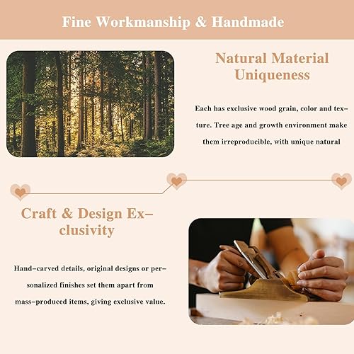 Miniatura 2 de Portavelas de madera maciza, 3 portavelas rústicos negros para velas de pilar, portavelas decorativos, portavelas de madera envejecida, tamaño