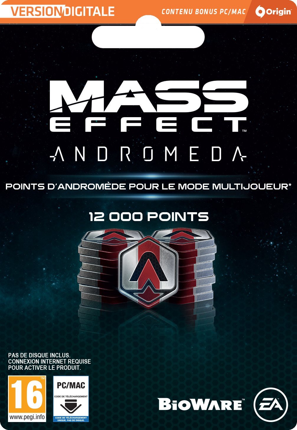 Mass Effect: Andromeda 12000 Points Code Jeu PC Origin pour débloquer du contenu - 7