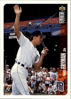 1996 Collector's Choice Baseball Card #550 Travis Fryman