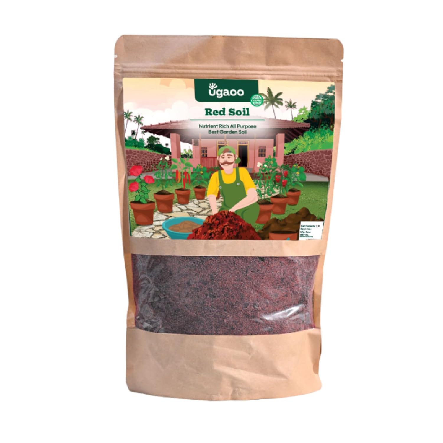 UGAOO Garden Red Soil (1 Kg)