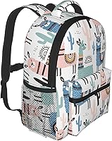 Vista 2 de Mini mochila escolar de 12 pulgadas para niños y niñas, multicolor (Multicolor16), Mochilas Daypack