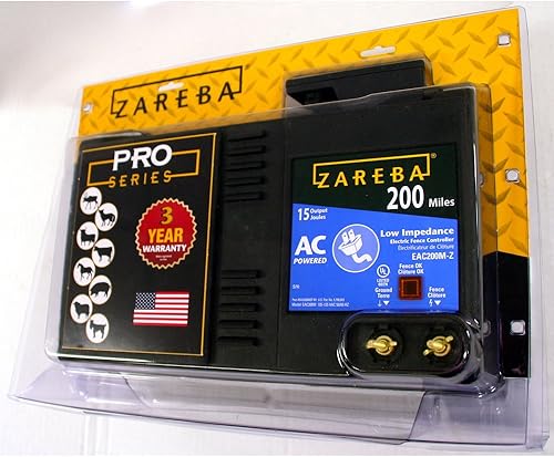 Miniatura 2 de Zareba EAC200M-Z Cargador eléctrico de baja impedancia de 200 millas AC