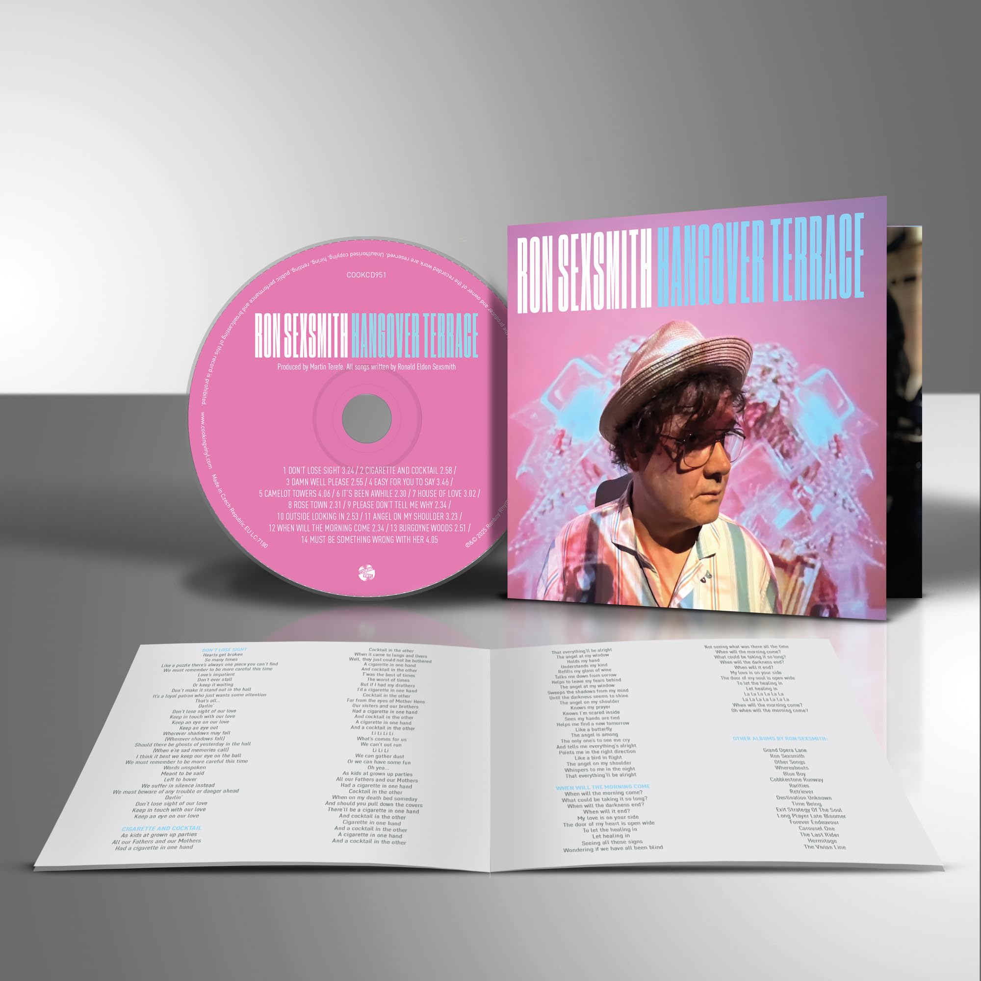 Ron Sexsmith Hangover Terrace CD New 711297925128