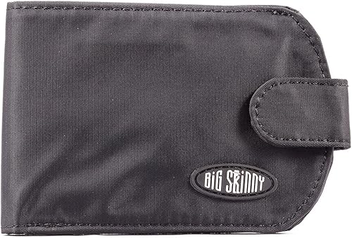 Big Skinny Billetera delgada con bloqueo RFID Taxicat para mujer, con capacidad para hasta 25 tarjetas