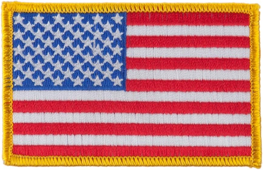 American Flag Patch - Yellow Ace OSFM