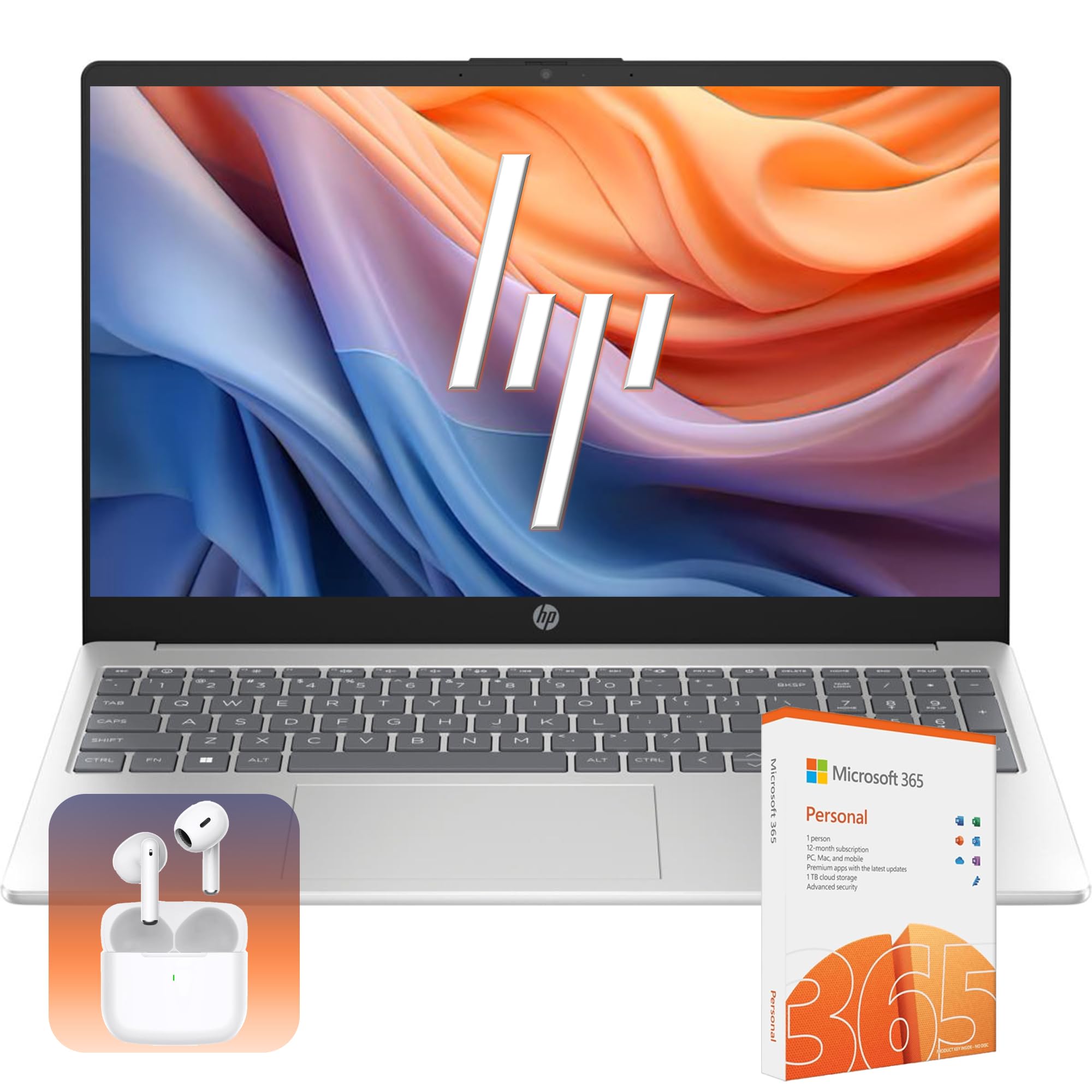 Amazon.com: HP Laptop with 1-Year Microsoft 365 & Wireless
