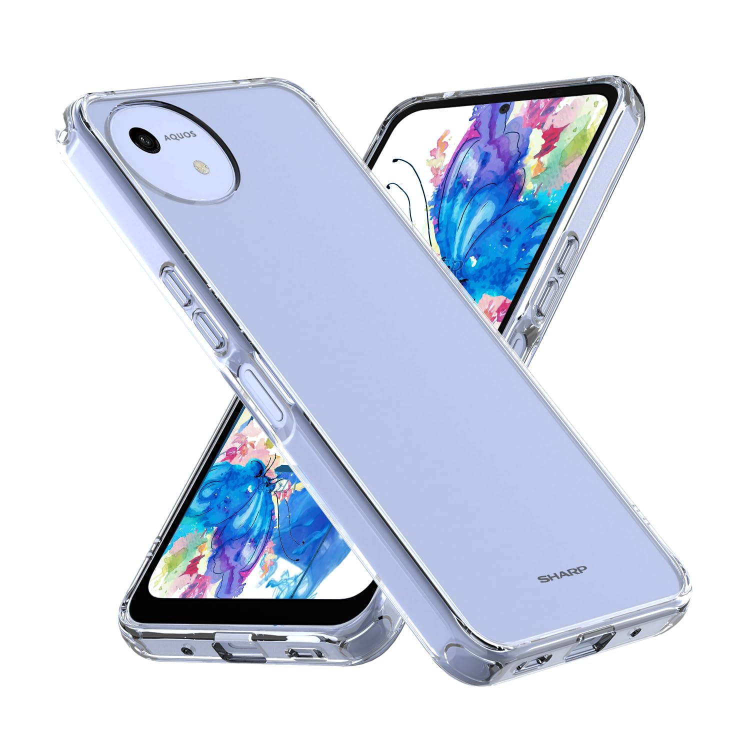 Amazon.co.jp: 【全透明! 耐衝撃性! 】McDuLL AQUOS Wish5 ケース