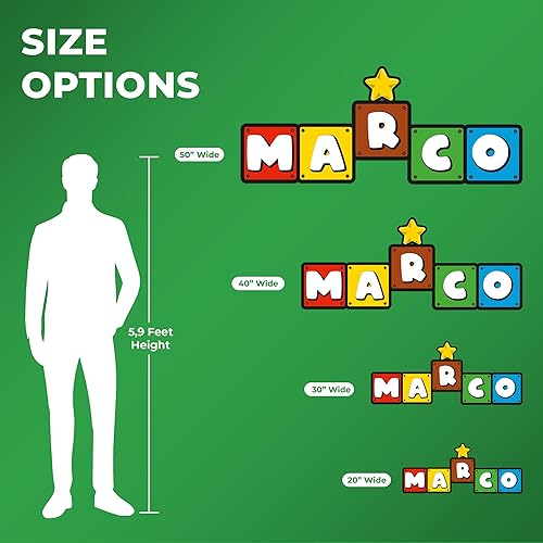 Miniatura 3 de CRYPTONITE Calcomanía de pared personalizada con nombre de arcade, calcomanía de vinilo personalizada para habitación de niños, guardería y sala de