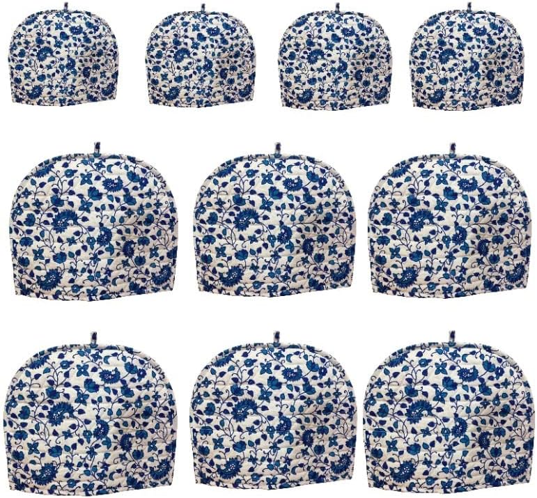 Blue Cotton Tea Cozy Creative Tea Cosy Indian Mandala Tea Cozies Tea Pot Cover Pack of 10 pcs Wholesale Lot