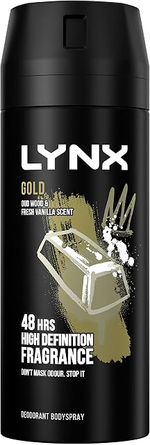 Lynx Gold Body Spray, 150ml