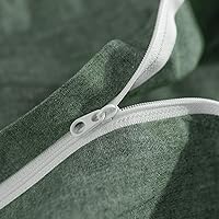 Vista 33 de NEXHOME PRO Funda de edredón Twin XL 100% algodón lavado, transpirable, duradera, texturizada, similar al lino, juego de ropa de cama para el hogar