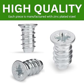 Spare Hardware Parts Shoe Cabinet and Drawer Screws (Replacement for IKEA Part #100347) (Pack of 12)