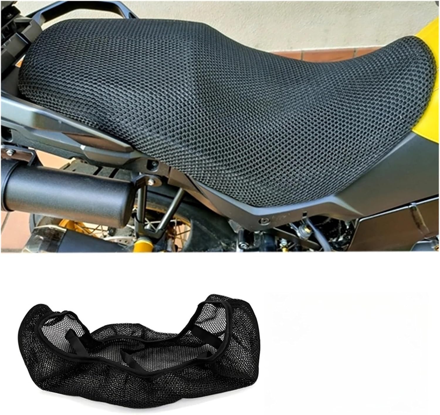 3D Breathable Seat Cover for Suzuki V-Strom V Strom DL650 DL1000 DL250 DL 650 Motorcycle Anti-Slip Cushion Seat Cover Seats Protectors