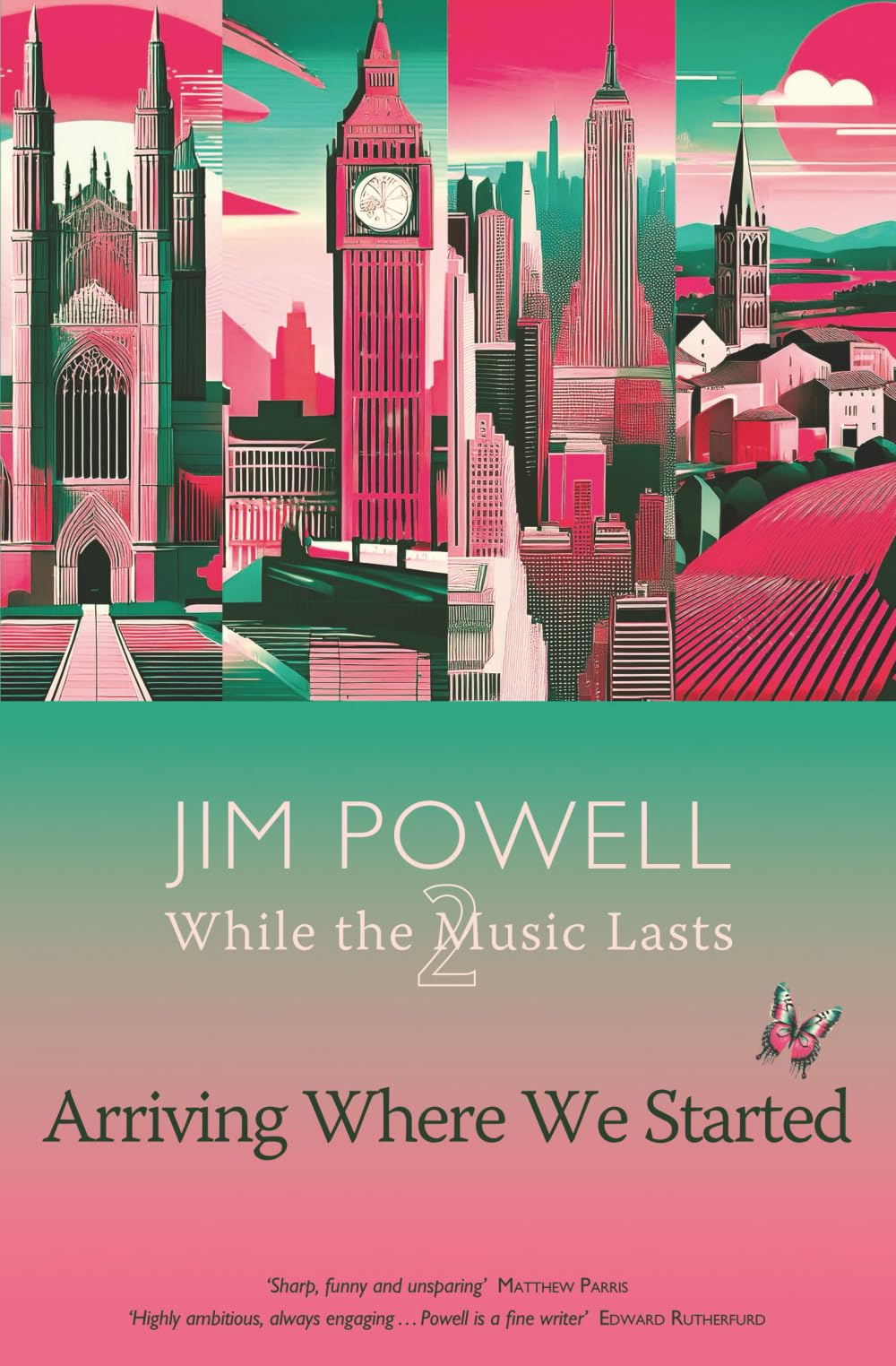 Arriving Where We Started by Jim Powell (Paperback Book)