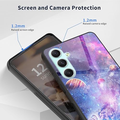 Miniatura 529 de Funda para Samsung Galaxy A13 5G, cuerpo completo resistente de vidrio templado alto+TPU suave parachoques funda protectora para Galaxy A13 5G